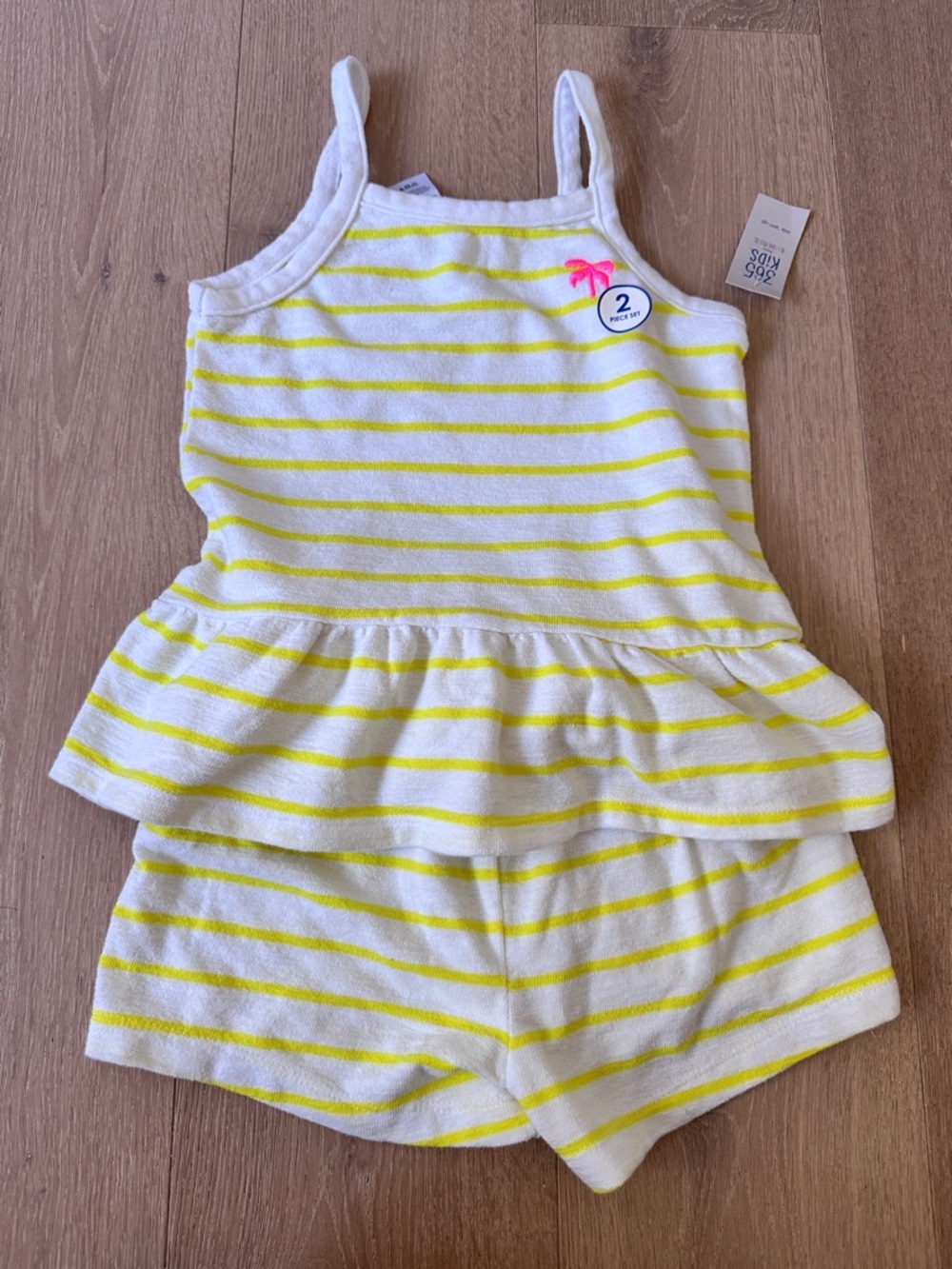 Girls terry set